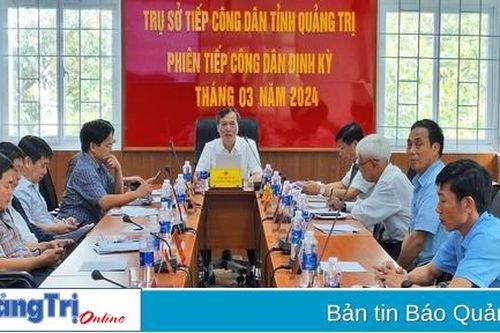 UBND tỉnh tiếp công dân định kỳ tháng 3/2024