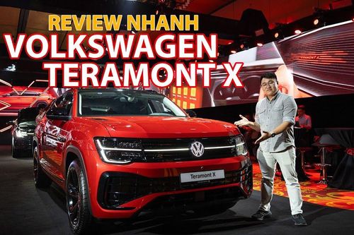 Review nhanh Volkswagen Teramont X: Đối thủ đáng gờm trong phân khúc SUV cỡ lớn!
