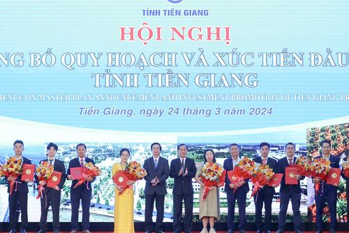 Công bố Quy hoạch tỉnh, Tiền Giang đón thêm 14 dự án đầu tư mới