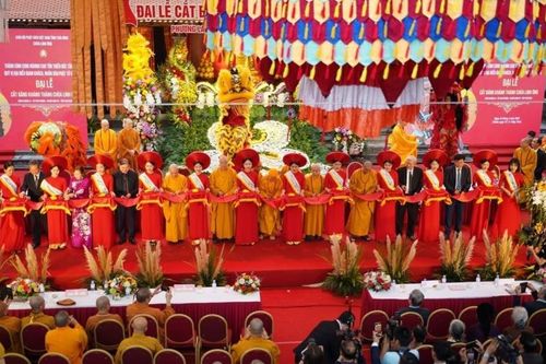 Thái Bình: Lễ cắt băng khánh thành chùa Linh Ứng sau 6 năm trùng tu