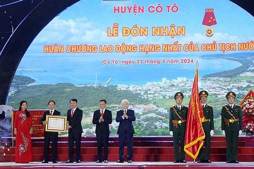 Huyện đảo Cô Tô kỷ niệm 30 năm thành lập và khai mạc du lịch năm 2024