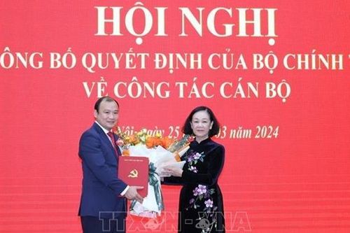 Đồng chí Lê Hải Bình giữ chức Tổng Biên tập Tạp chí Cộng sản