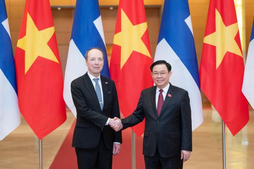 Hội đàm giữa hai Chủ tịch Quốc hội Việt Nam và Phần Lan