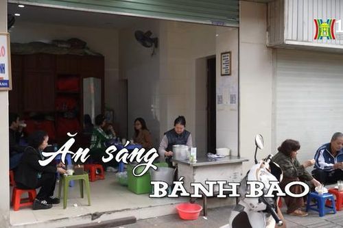 Ăn sáng bánh bao | Nhịp sống Hà Nội | 25/03/2024