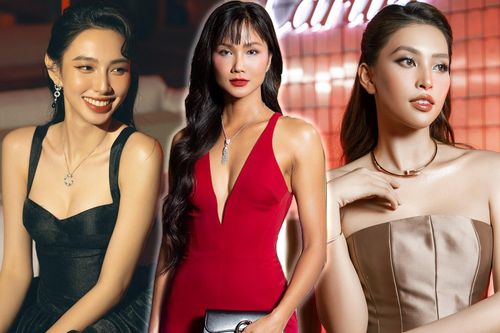 Hoa hậu H'Hen Nie diện trang sức trị giá 2,2 tỷ đồng, hội ngộ Thùy Tiên, Tiểu Vy