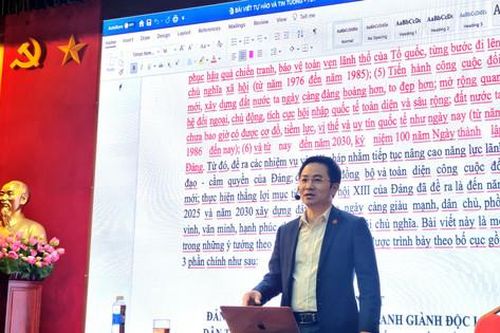 Sơn Tây: Gần 1.500 cán bộ, đảng viên học tập nghị quyết Đảng