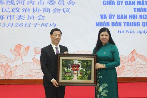 Thúc đẩy hợp tác trong công tác mặt trận giữa Hà Nội - Thượng Hải