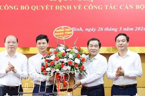 Bổ nhiệm, kiện toàn nhân sự 4 tỉnh
