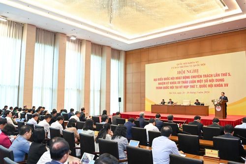 Khai mạc Hội nghị đại biểu Quốc hội hoạt động chuyên trách lần thứ 5