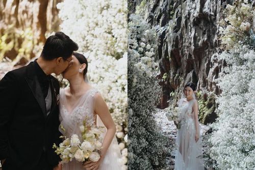 Chán studio, cặp đôi rủ nhau vào rừng chup ảnh cưới như cổ tích