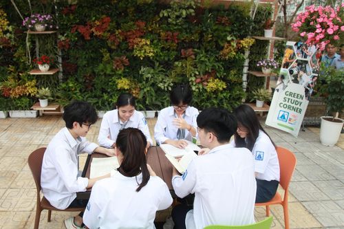 Trường THPT chuyên Hà Nội - Amsterdam khánh thành không gian học tập xanh