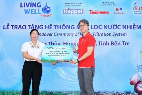 Keppel đưa nước sạch đến với người dân đồng bằng sông Cửu Long