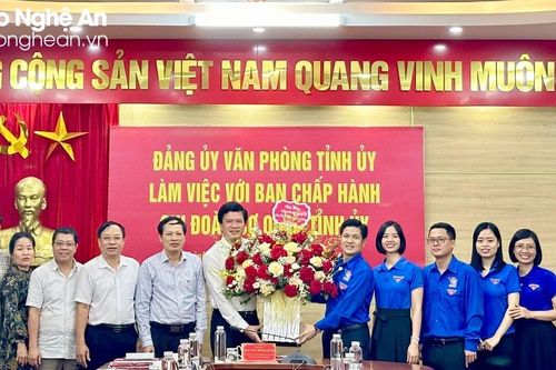 Chi đoàn cơ quan Tỉnh ủy Nghệ An xây dựng kế hoạch triển khai các nhiệm vụ trọng tâm năm 2024