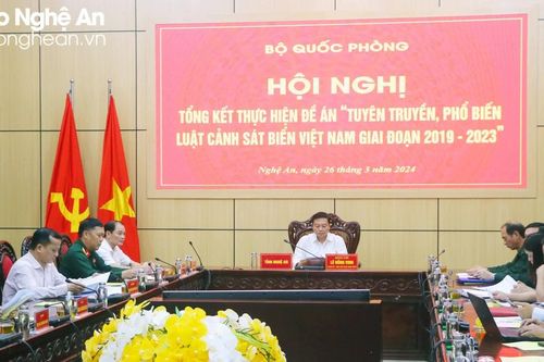 Tiếp tục triển khai hiệu quả Đề án 'Tuyên truyền, phổ biến Luật Cảnh sát biển Việt Nam'