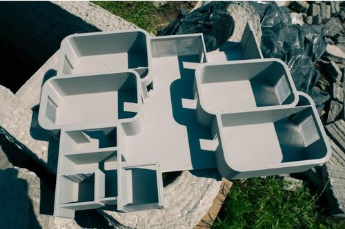Giải pháp in 3D xây trường học nhanh thần tốc trong khu chiến sự