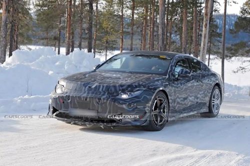 Lộ ảnh Mercedes-AMG GT EV, đối thủ của Porsche Taycan