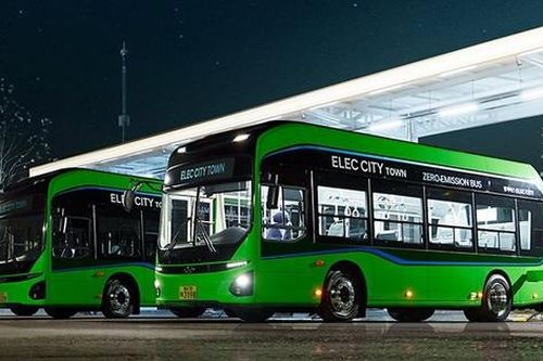 Hyundai lần đầu xuất khẩu xe buýt điện sang Nhật Bản