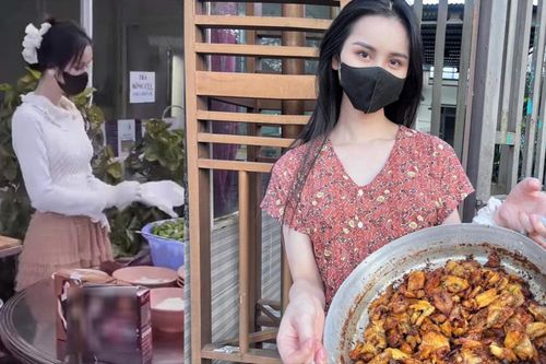 Nàng Á hậu rời xa hào quang showbiz về quê bán bún cá, bây giờ ra sao?
