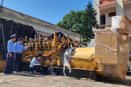Quảng Bình: Công ty Ngân Hà bị tịch thu máy phát điện trị giá 1,2 tỷ đồng