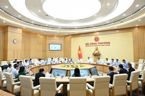 Bộ trưởng Nguyễn Hồng Diên làm việc với đoàn công tác tỉnh Bến Tre