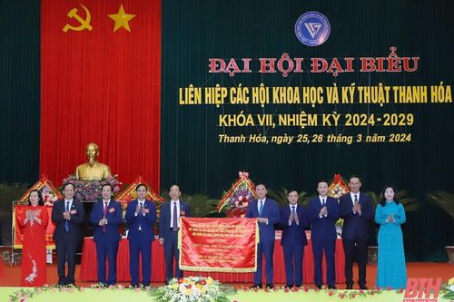 Đại hội đại biểu Liên hiệp các Hội Khoa học và Kỹ thuật Thanh Hóa lần thứ VII nhiệm kỳ 2024-2029: 'Đoàn kết - Sáng tạo - Đổi mới - Phát triển'
