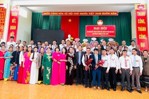 Đak Đoa hoàn thành đại hội Mặt trận cấp xã