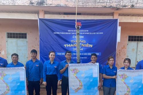 Chư Pưh: Nhiều hoạt động sôi nổi hưởng ứng Tháng Thanh niên