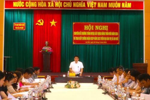 An Khê phấn đấu cuối năm 2024 có 1 xã đạt chuẩn nông thôn mới nâng cao