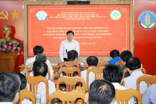 Thống nhất đề nghị công nhận 8 xã đạt chuẩn nông thôn mới, nông thôn mới nâng cao