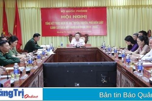 Luật Cảnh sát biển Việt Nam góp phần xây dựng vững chắc thế trận quốc phòng toàn dân, an ninh nhân dân trên biển