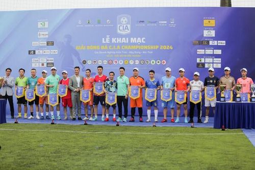 Khai mạc giải bóng đá C.I.A Championship 2024