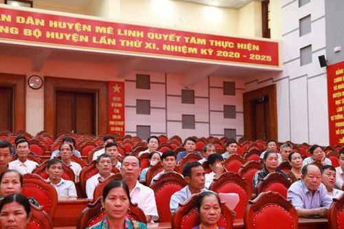 Mê Linh: Lấy ý kiến cử tri từ ngày 28-3 về việc hợp nhất hai xã Vạn Yên, Liên Mạc