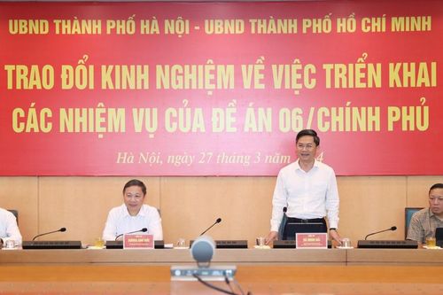 Hà Nội và TP Hồ Chí Minh chia sẻ kinh nghiệm triển khai Đề án 06