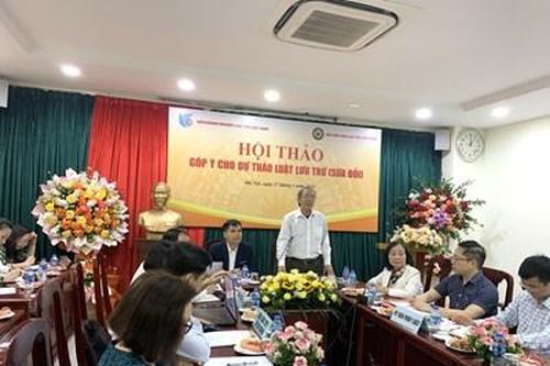 Nhiều góp ý hữu ích cho dự thảo Luật Lưu trữ (sửa đổi)