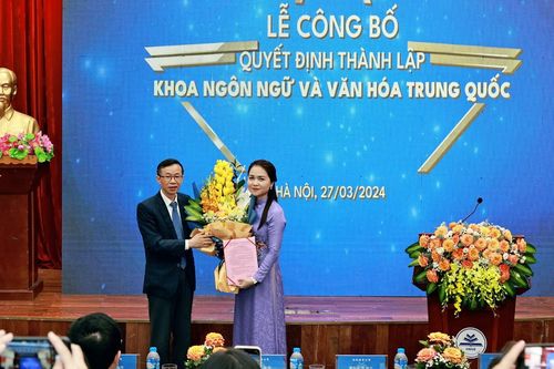 Trường ĐH Sư phạm Hà Nội thành lập Khoa Ngôn ngữ và Văn hóa Trung Quốc