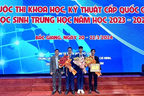 Dự án KHKT đoạt giải Nhất của học sinh Tuyên Quang được chọn thi quốc tế tại Mỹ