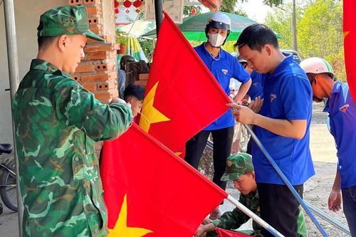 Nhiệt huyết tuổi trẻ trên các công trình, phần việc thiết thực