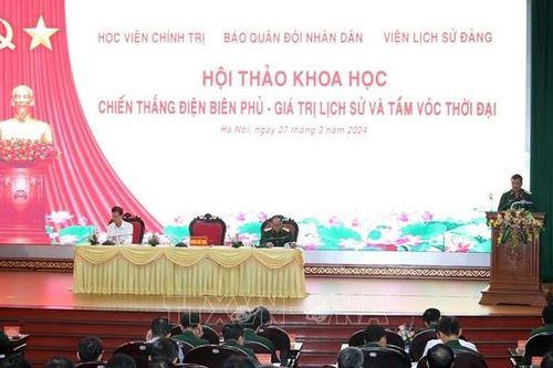 Khẳng định tầm vóc thời đại của chiến thắng Điện Biên Phủ