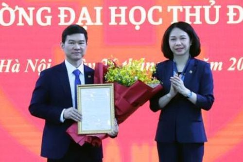 Trường Đại học Thủ đô Hà Nội có tân hiệu trưởng