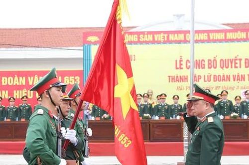 Lữ đoàn Vận tải mới của Quân khu 3 được trang bị phương tiện, khí tài hiện đại