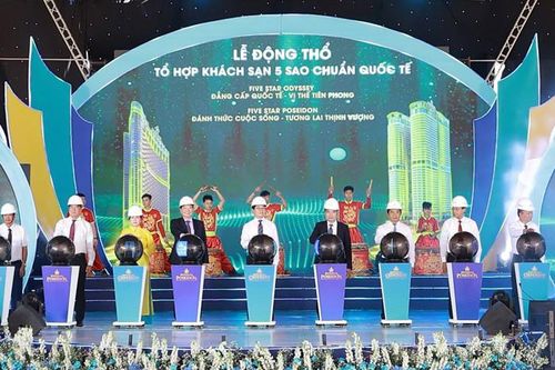 Five Star Group động thổ tổ hợp căn hộ khách sạn 5 sao tại Vũng Tàu