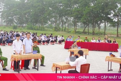 Can Lộc tổ chức phiên tòa giả định tuyên truyền về an toàn giao thông