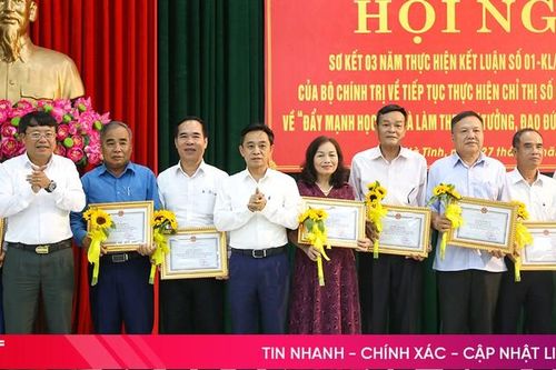 TP Hà Tĩnh biểu dương 43 tập thể, cá nhân học tập và làm theo Bác