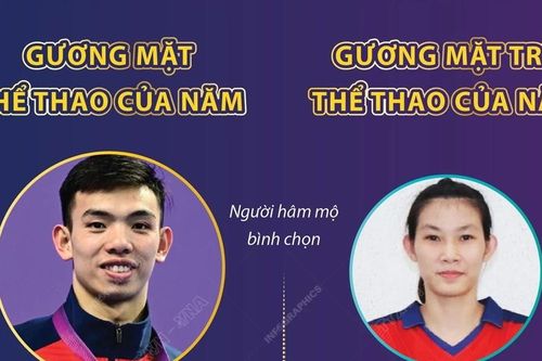 Giải Thể thao Cống hiến: Kình ngư Nguyễn Huy Hoàng là Gương mặt thể thao của năm