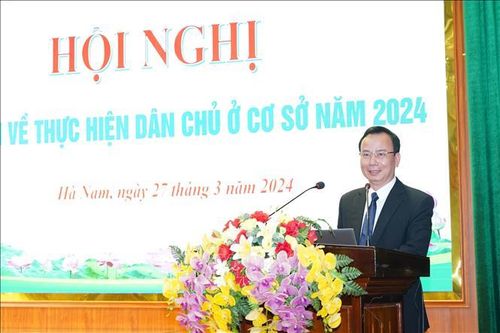 Hà Nam: Nâng cao nghiệp vụ thực hiện Quy chế dân chủ ở cơ sở