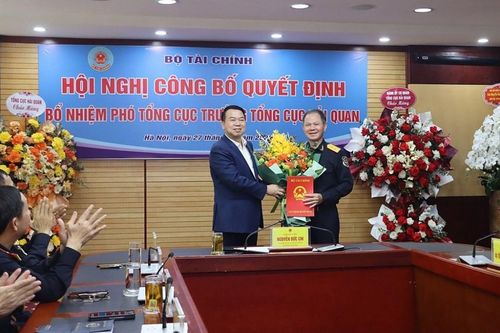 Tổng cục Hải quan có Phó Tổng cục trưởng mới