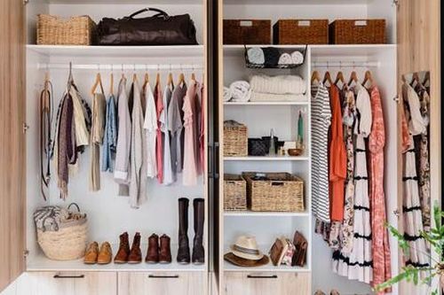 5 bước sắp xếp tủ quần áo gọn gàng