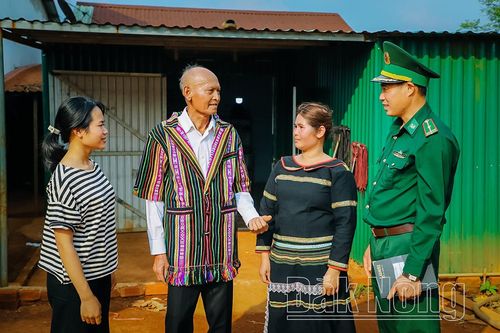 Những 'cột mốc sống' nơi biên cương Đắk Nông