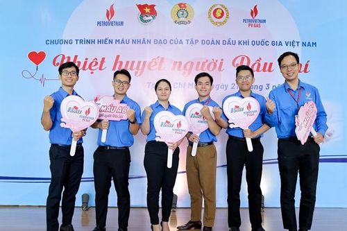 Đoàn Thanh niên PV GAS: Tích cực hưởng ứng chương trình 'Nhiệt huyết người Dầu khí'
