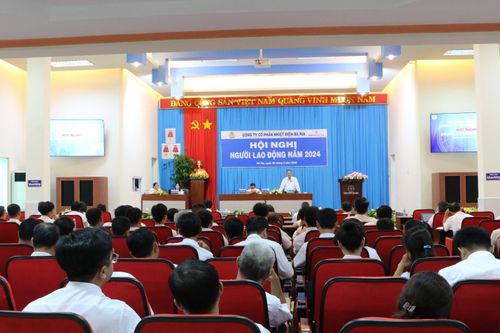 Công ty cổ phần Nhiệt điện Bà Rịa tổ chức thành công Hội nghị Người lao động năm 2024